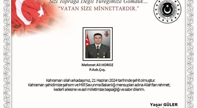 Başkan Görgel: “Başımız Sağ Olsun”