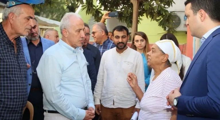Başkan Gültak, Turgut Reis Mahallesi sakinlerini ziyaret etti
