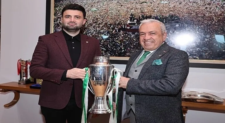 Başkan Şadi Özdemir'den Bursaspor'a destek: Her zaman yanınızdayız