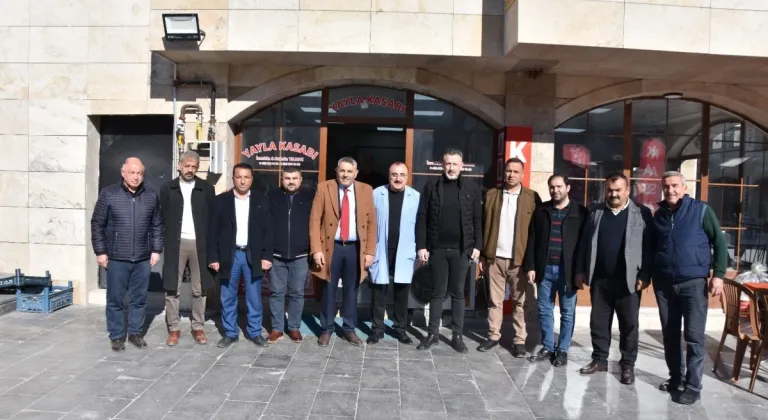 Başkan Sadıkoğlu, Eskimalatya esnafıyla bir araya geldi