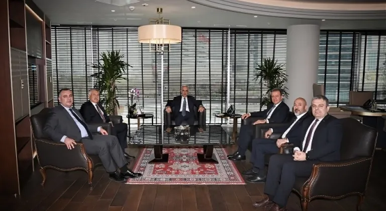 Başkan Seçer, Tarım Ve Orman Bakanı Kirişci’yi Ziyaret Etti