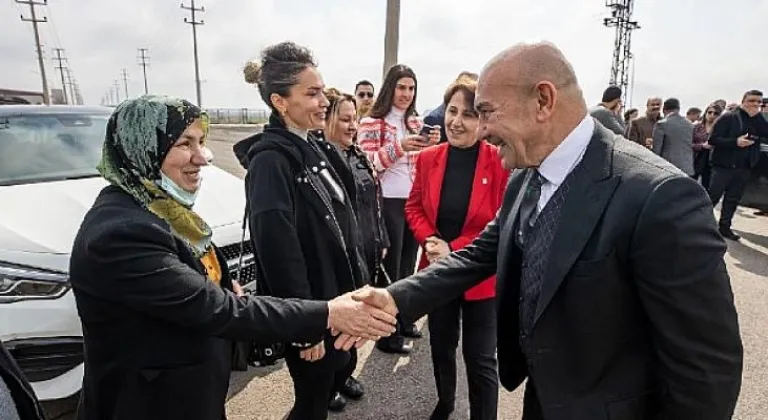 Başkan Soyer 1. Mezopotamya Turizm ve Gastronomi Fuarı'na katıldı