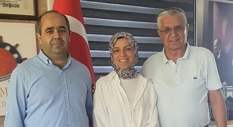Başkan Topaloğlu'na burs desteği teşekkürü