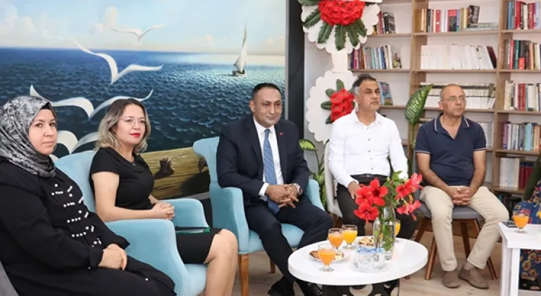 Başkan Yılmaz, Liseli Gençlerle Söyleşi Yaptı