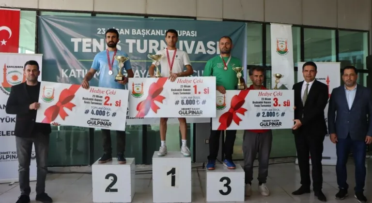 Başkanlık Kupası Kort Tenisi Turnuvası’nda Ödüller Sahiplerini Buldu