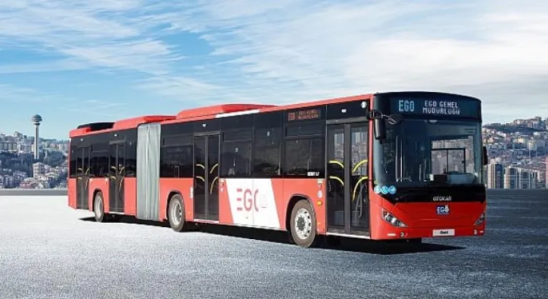 Başkent için özel olarak üretilen 28 adet Otokar Kent Körüklü törenle hizmete başladı