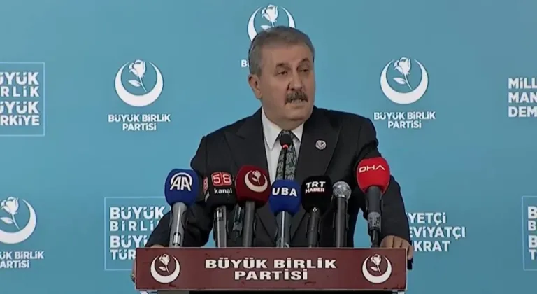 BBP Lideri Destici: 'İmralı Görüşmesi Kabul Edilemez'