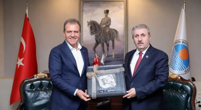 BBP Mustafa Destici’den Başkan Seçer’e ziyaret