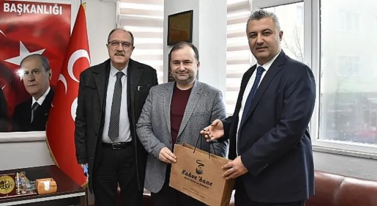 Belediye Başkanı Ulaş Yurdakul’dan MHP Malkara İlçe Başkanı Uğur Günay’a Ziyaret