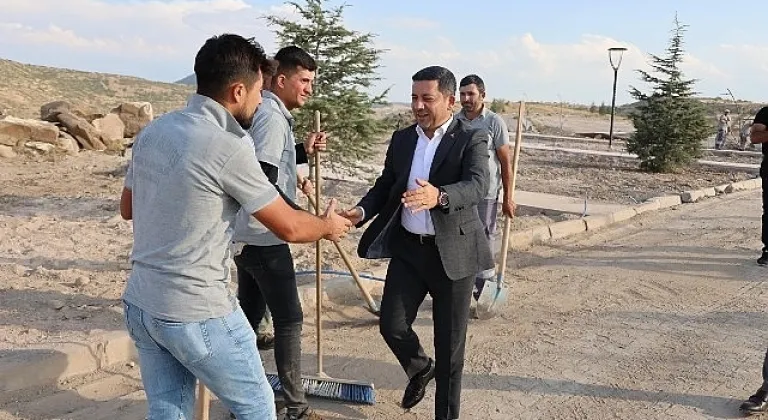 Belediye Ekiplerinden Kahveci Dağı'nda Hummalı Çalışma