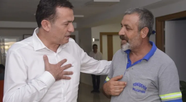 Belediye İşçisinden Örnek Davranış