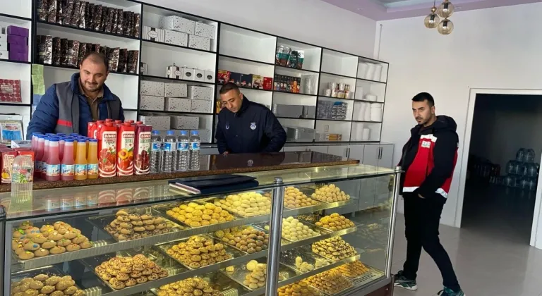 Besni’de Ramazan öncesi pastaneler denetlendi