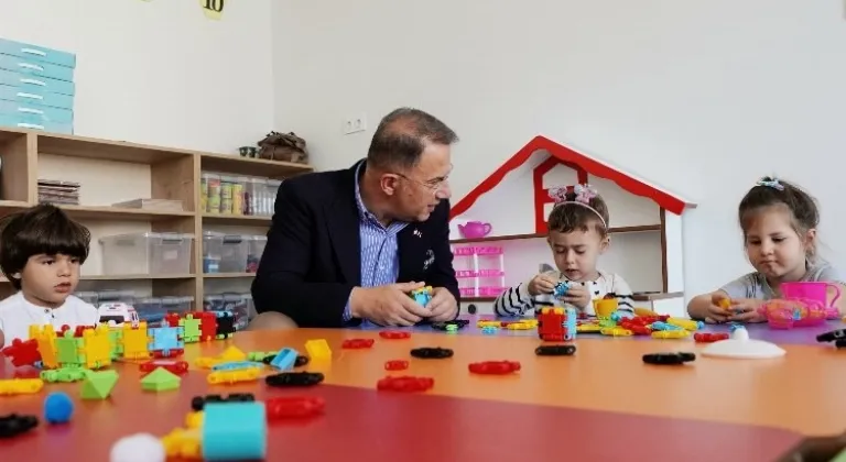 Beylkidüzü'nde bir kreş daha dersbaşı yaptı