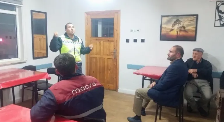 Bilecik Pazaryeri'nde Jandarma önce anlattı, sonra dinledi