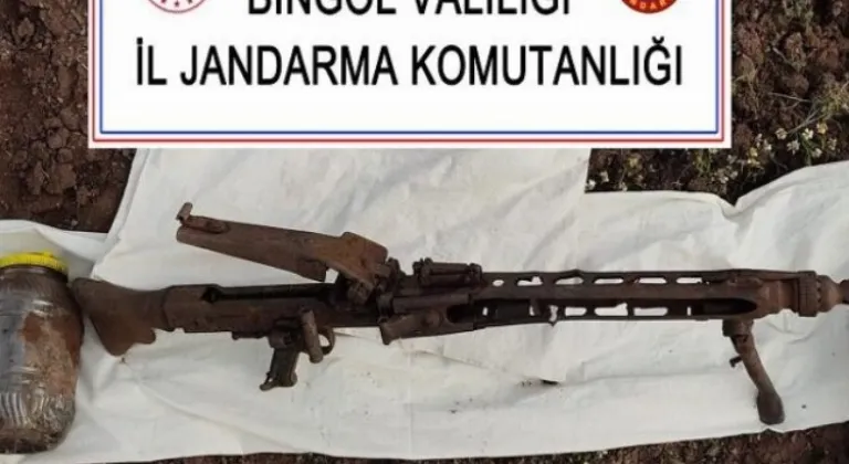 Bingöl’de patlayıcı madde, silah ve uyuşturucu ele geçirildi
