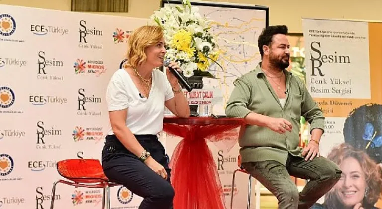 Birbirinden renkli hikayelerin anlatıldığı ‘Sesim Resim’ sergisi Beylikdüzü Migros AVM’de açıldı