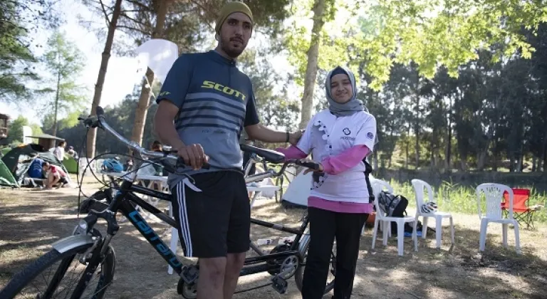 Birbirlerine Işık Oldular, Tarsus’un Tarihine Doğru Pedal Çevirdiler 