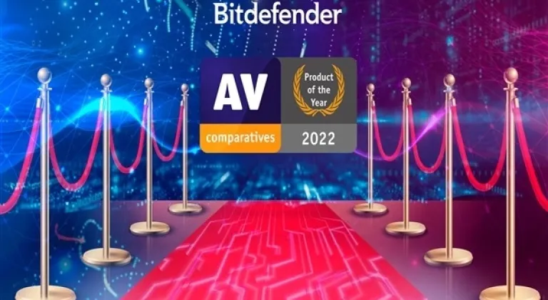 Bitdefender Internet Security, AV-Comparatives tarafından yılın ürünü seçildi