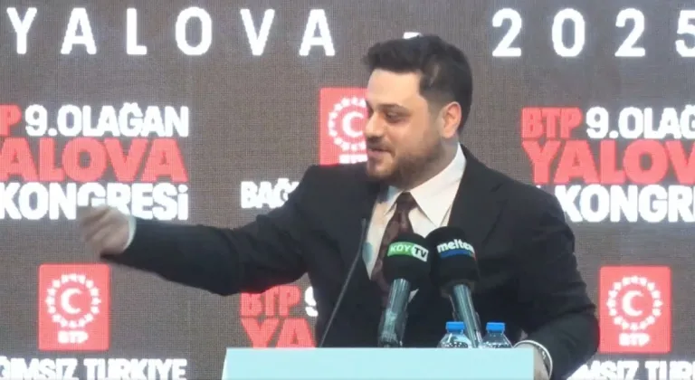 BTP Genel Başkanı Hüseyin Baş: 'Milletin derdi kırmızı kart değil, kredi kartıdır'
