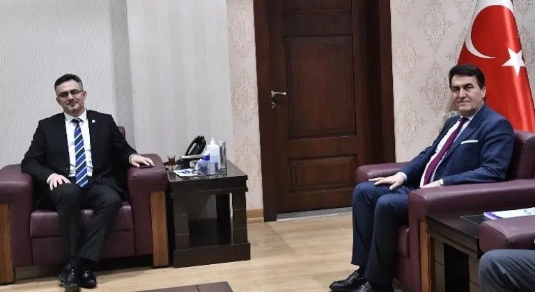 BTÜ Rektörü'ne Başkan Dündar’dan ziyaret