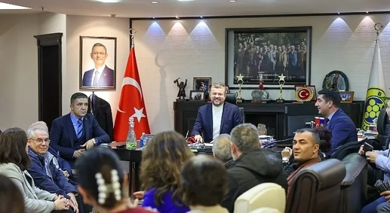 Bucalı muhtarlardan Başkan Görkem Duman'a topyekûn destek