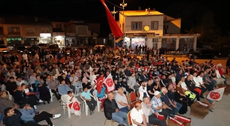 Bünyan'da Milli Maç Heyecanı