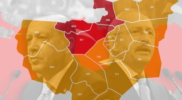Bursa ilçelerinin sandık sonuçları...
