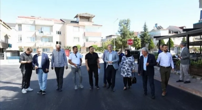 Bursa İnegöl'de yoğun asfalt mesaisi