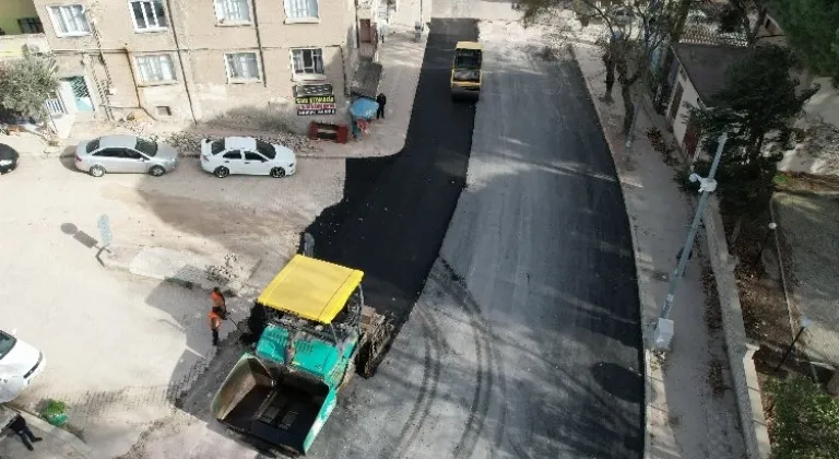 Bursa Mustafakemalpaşa’da sıra üstyapıda