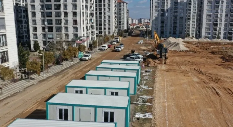 Bursa Yıldırım'dan Malatya Yeşilyurt'a konteyner kent