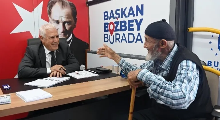 Bursa'da Başkan Bozbey makamı ilçelere taşıyor... İlk durak Büyükorhan