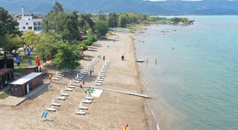 Bursa'da İznik'ten sonra Karacabey de mavi bayrağa kavuştu