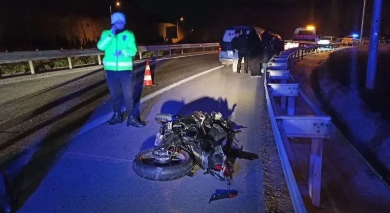 Bursa'da Otoban Karsak kavşağında feci kaza!