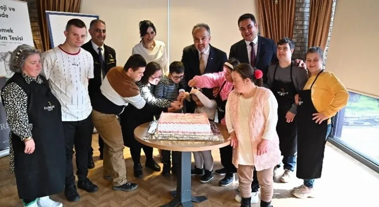Bursa'da 'özel şefler' mutfakta hünerlerini sergiledi