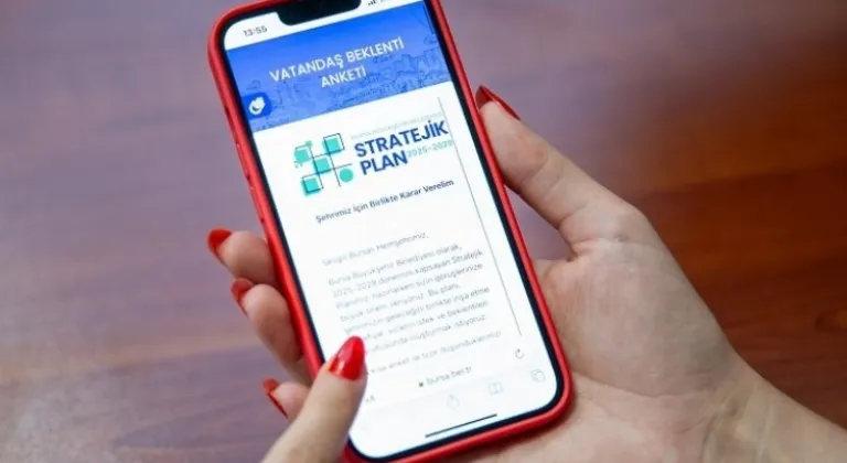 Bursa'nın Yol Haritasına Anketle Destek