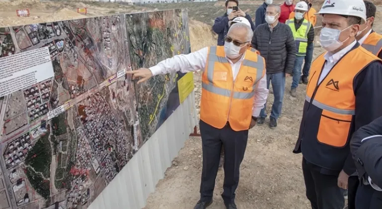 Büyükşehir, 4. Çevre Yolu İçin Çalışmalarını Sürdürüyor