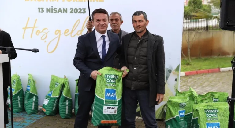 BÜYÜKŞEHİR BELEDİYESİNDEN ÇİFTÇİLERE BÜYÜK DESTEK