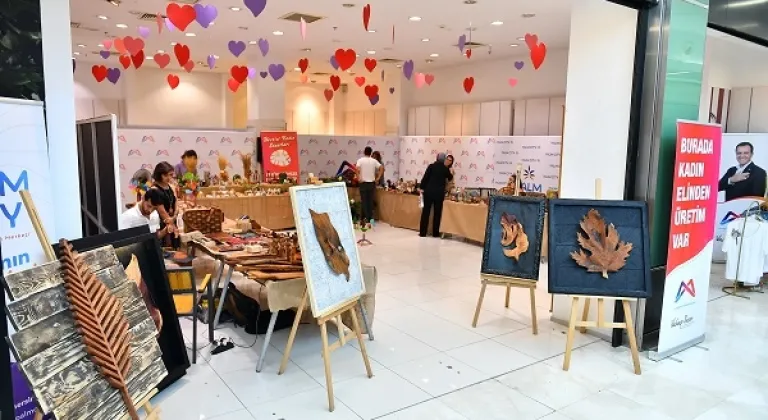 Büyükşehir Üretici Kadın Stantları Bu Kez ‘Babalar Günü’ne Özel Kuruldu