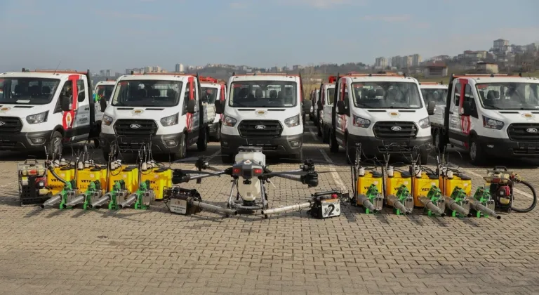 Büyükşehir, Vektörle Mücadeleye 33 Yeni Araçla Güç Katıyor