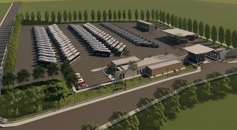 Büyükşehir'den Çayırova'ya modern garaj binası