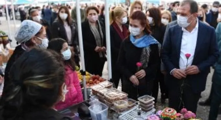Büyükşehirden kadınlara hizmet: Evde üret pazarımızda sat!