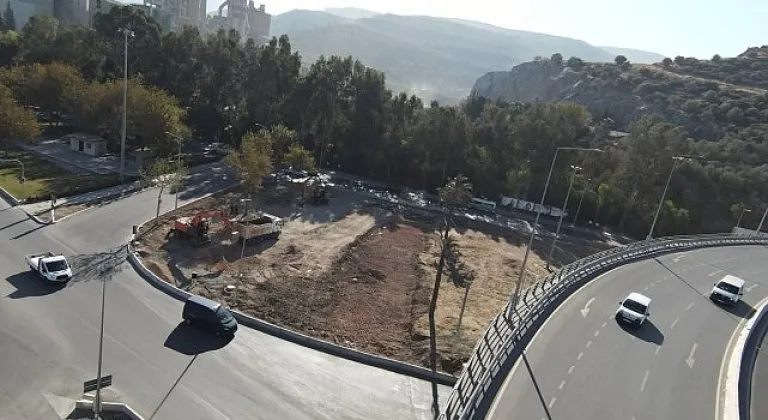 Büyükşehir'den otogar önüne estetik dokunuş