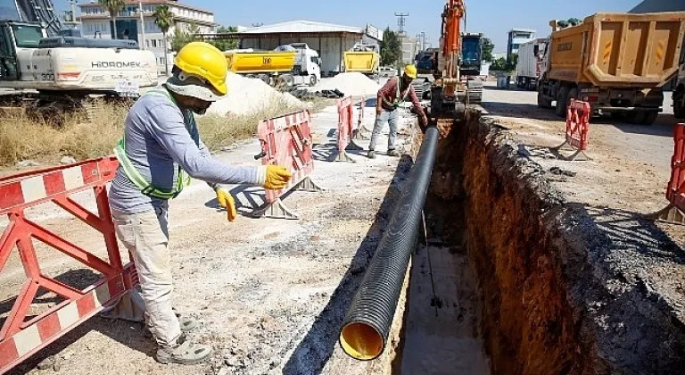 Büyükşehir'in büyük yatırımında çalışmalar sürüyor