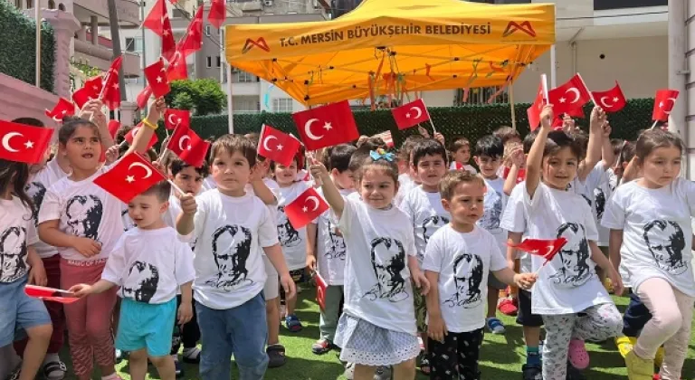 Büyükşehir’in Çocuk Gelişim Merkezlerinde 19 Mayıs Kutlandı
