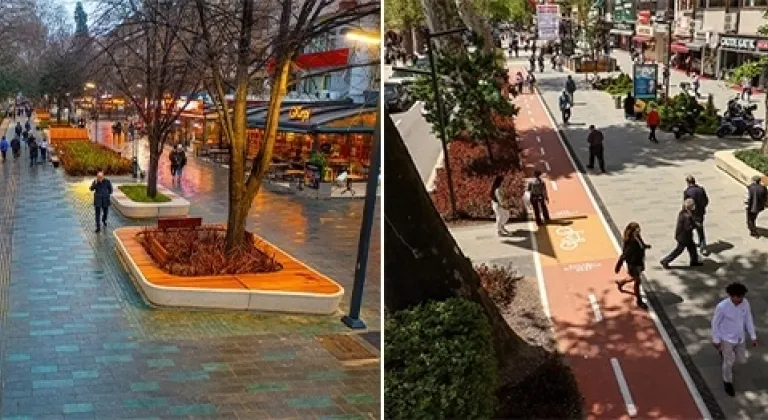 Büyükşehir’in Cumhuriyet Bulvarı, projesi Yapı Dergisi’nde