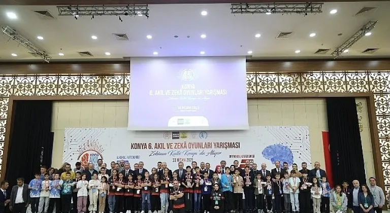Büyükşehir'in Desteklediği Konya 6. Akıl ve Zekâ Oyunları Yarışması Büyük Heyecana Sahne Oldu