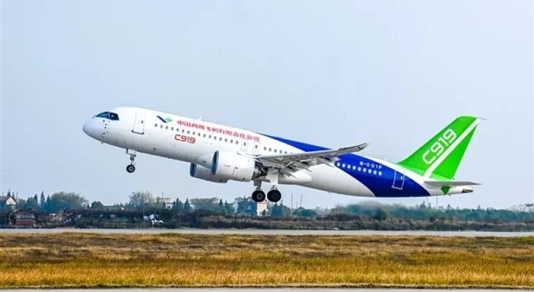 C919 yolcu uçağının üretim lisansı verildi