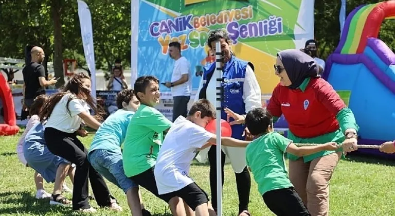 Canik'te Çocuklar Sporla Buluştu