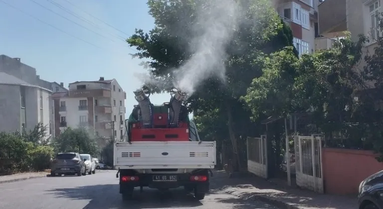 Çayırova'da Vektörle Mücadelede Çalışmalar Devam Ediyor