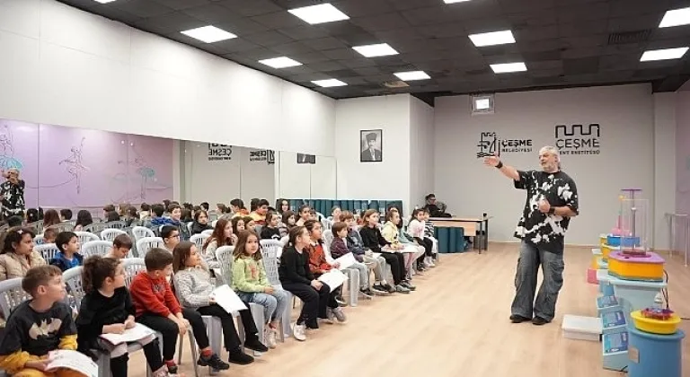 Çeşme'de Sömestr Coşkusu: Çocuklar tatilin keyfini doyasıya yaşadı!